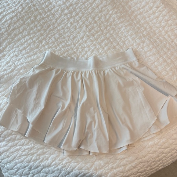Lululemon Court Rival High Rise Skort White 10 - Picture 4 of 6